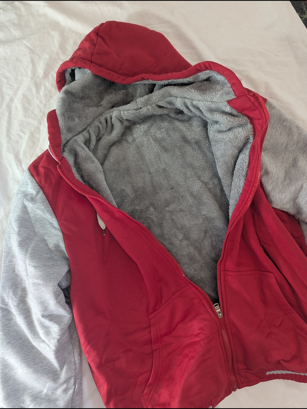 Ohio State Buckeyes Red & Gray Men's Hoodie 3XL - Picture 7 of 9